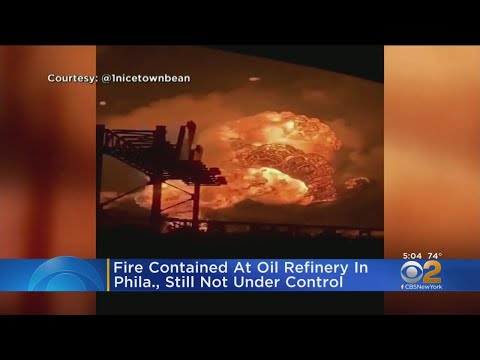 Gulf Refinery Fire