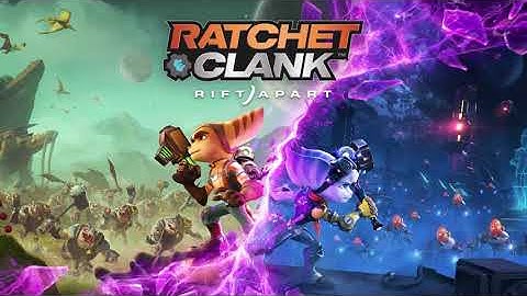 Ratchet and Clank Rift Apart Tittle Screen 4K Animated Wallpaper