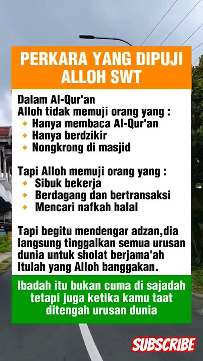 perkara yang dipuji Alloh SWT #education #motivation #dakwah #trending #islamic #shorts #viral