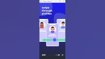 Onboarding for an app