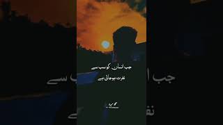 zindagi Mein Ek Waqt aisa Heart touching urdu poetry?deep lines poetry?Sad poetry Status?shorts