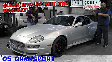 Mrs. Wizard bought Hoovies Car Issues '05 Maserati GranSport! What does the CAR WIZARD think?