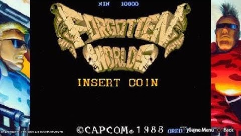 Forgotten Worlds Attract and Demo Video : Capcom Arcade Stadium