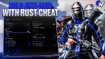 Solo CHEATER Anti-Raids a Hidden Cave Base and Steals ROCKETS 😈💥