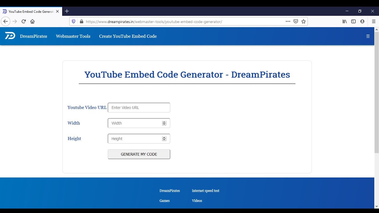 YouTube Embed Code Generator for AMP Website - YouTube