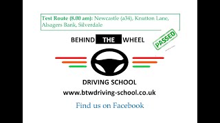 8.00am Newcastle-under-Lyme Test Route: Newcastle (a34), Knutton Lane, Alsagers Bank, Silverdale
