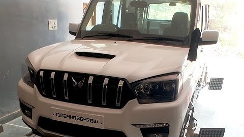 Scorpio 2024 Model Full Alignment + Camber + Caster Adjustment