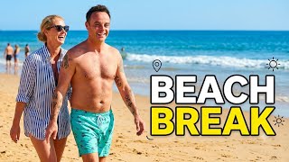 Ant McPartlin Shows Off Shirtless Physique During Family Holiday With Wife Anne-Marie