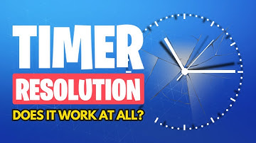 Does Timer Resolution REALLY Reduce Input Delay? (+ Latency Benchmarks)
