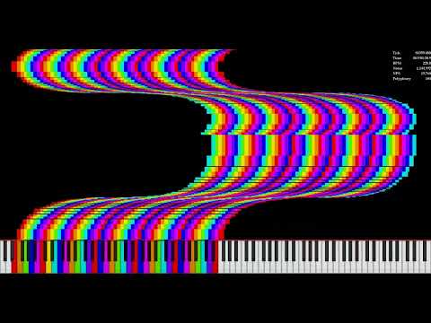 [Black MIDI] Tetris Block Arts v3 - 1.8 Million