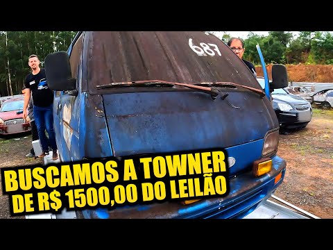 BUSCAMOS A TOWNER DO LEILÃO DE R$ 1500,00!