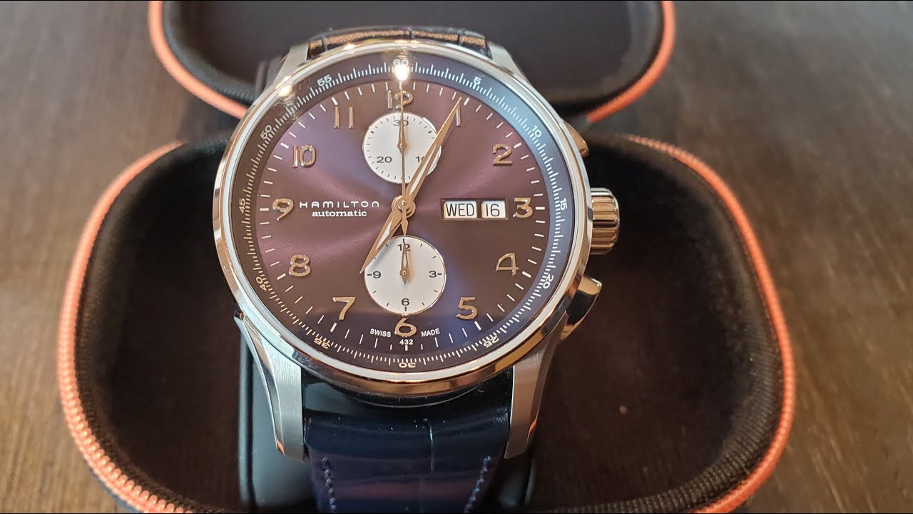 Hamilton Jazzmaster Maestro Swiss Chronograph Unboxing, Model No. H32766643!