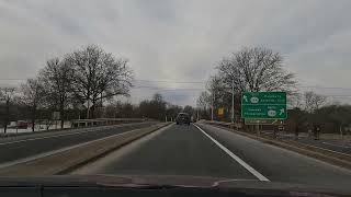 Exiting the New Jersey Turnpike at Exit 3 (03/02/2026)