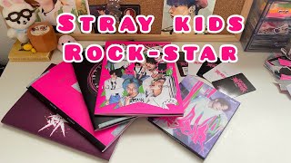 Stray Kids - 樂-STAR unboxing! Розовая панк бомба