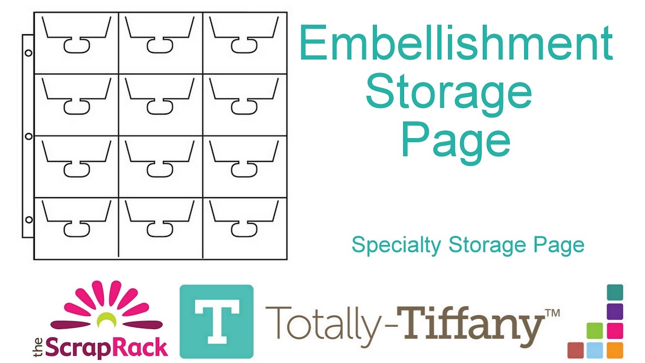 Embellishment Storage Page