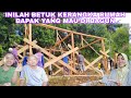 INILAH BETUK KERANGKA RUMAH NYA BAPAK YANG MAU DI BANGUN