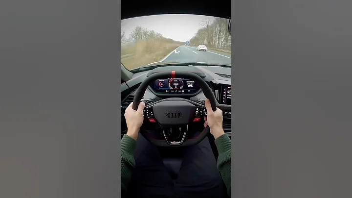 Audi E-Tron GT RS Perf. Top Speed #audi #automobile #germany #speed #topspeed #pov #car #fast #2025