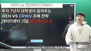 코어위브 박살날 때 IREN이 버티는 이유