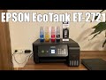 EPSON EcoTank ET-2721 Unboxing und Einrichtung - ( ET-2820 / ET-2720 )