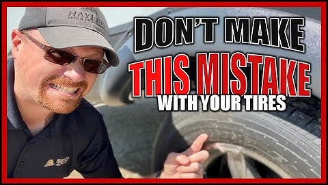 TIRE SAFETY TIP! People always get this wrong!