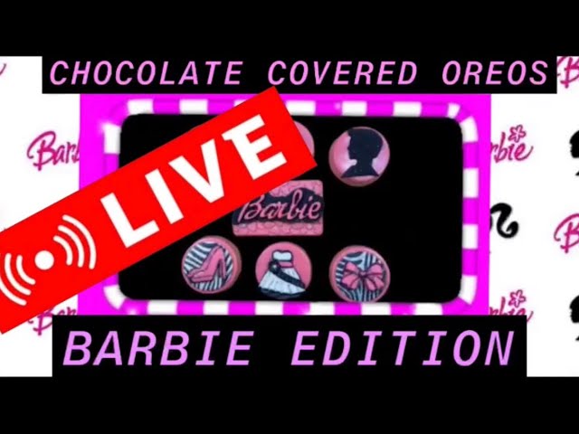 Making Barbie Chocolate Covered Oreos 