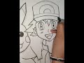 How to draw Ash and Pikachu - Step by Step 🎨 100% practice: Drawing the Iconic duo⚡