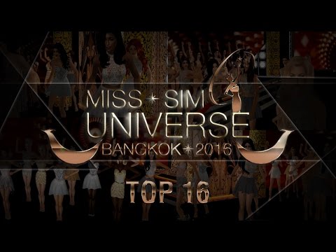 Miss Sim Universe 2016 Top 16 