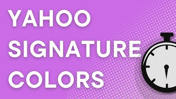 Add color to your Yahoo Mail signature, step by step (2024)