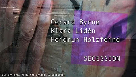 theartVIEw  Gerard Byrne, Klara Lidn and Heidrun H...