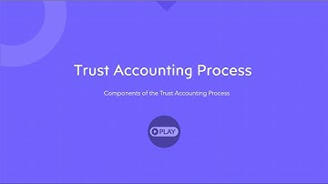 Trust Accounting Components