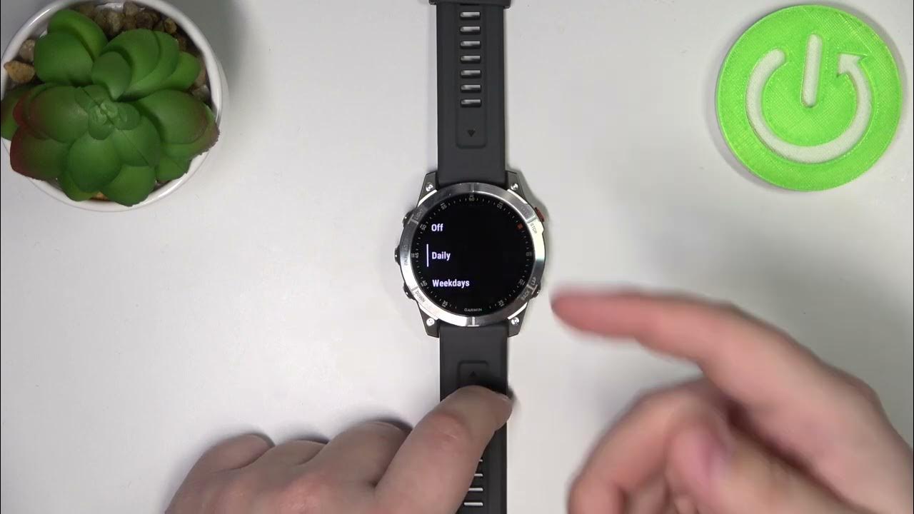 How to Set Up Alarm on GARMIN Epix 2 Configure Alarm Settings YouTube