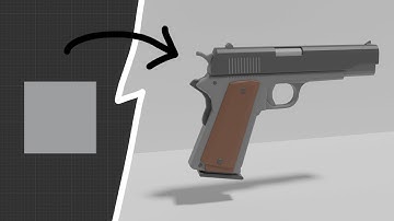 Modeling weapons for 100 days (Day 46)