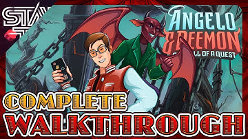 ANGELO AND DEEMON: ONE HELL OF A QUEST | COMPLETE GUIDE GAMEPLAY WALKTHROUGH (NO COMMENTARY) QHD