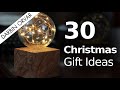 30 Ideas for Making Christmas Presents // Woodworking