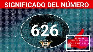 NUMEROLOGÍA🤍Significado del número 626 Numero 626 en lo espiritual🙏numero 626  NUMERO