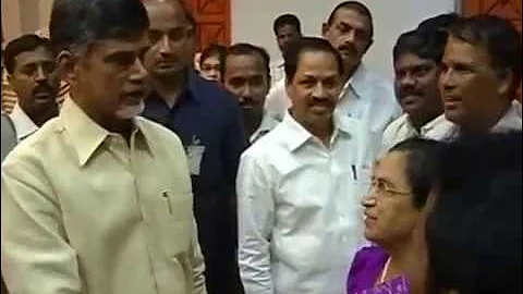TD Janardhan rao With Chandrababu Naidu