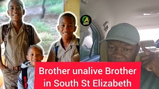 Oh my God, I saw the video with the young man who got unalive by his brother in South St, Elizabeth 