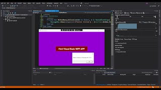 Visual Basic WPF in Visual Studio 2019 | VB.Net Desktop Application screenshot 4