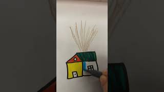 Pixar Up house 🏡 drawing 🎈