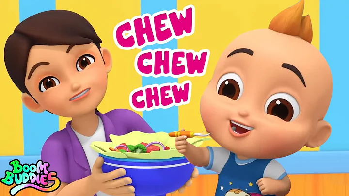 Chew Your Food, Good Habit Videos For Kids And Nursery Rhyme