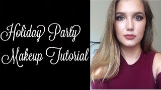 HOLIDAY PARTY MAKEUP TUTORIAL| + 3 Lip Options| Tyler Rae