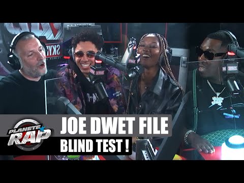 Joé Dwèt Filé takes on FRED, RONISIA and SABRI in a BLIND TEST! #PlanèteRap