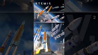 Artemis II vs Artemis II vs Artemis IV vs Artemis V #artemisii