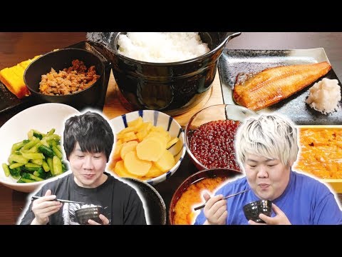 【贅沢の極】土鍋で炊いたご飯を豪華なおかずで食べたらあまりの美味しさに感動して言葉が出ない…。