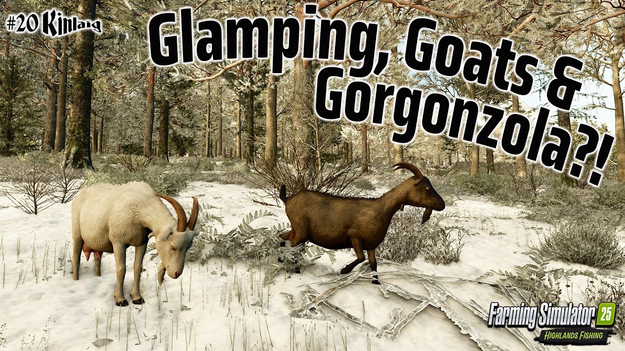 ‘GLAMPING’ LAND PURCHASE & MORE?! EP #20 (KINLAIG) Farming Simulator 25  Highlands Fishing