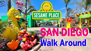 Sesame Place San Diego Walk Around POV 4K