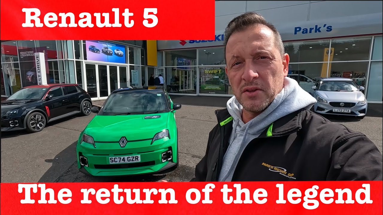 New Renault 5 E-Tech – Retro Look, Electric Heart ⚡