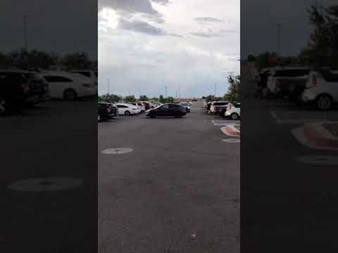 Guy has his self driving Tesla pick him up at the front of Costco.