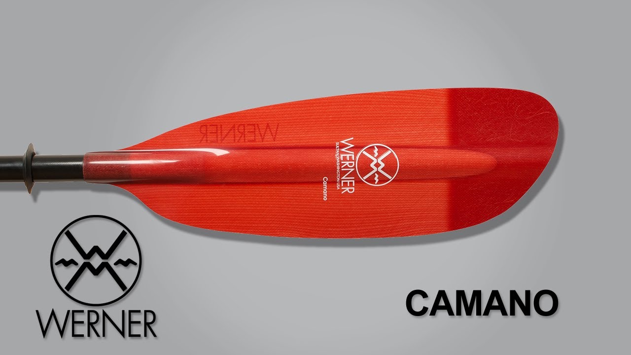 Werner Paddles | Camano 2 Piece Straight Shaft Kayak Paddle