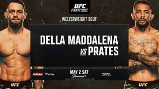 UFC PERTH LIVE DELLA MADDALENA VS PRATES LIVESTREAM &amp; FULL FIGHT COMPANION PART 2